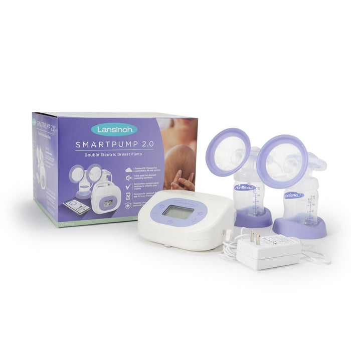 Emerson Healthcare-53250 Double Electric Breast Pump Kit Lansinoh Smartpump 2.0