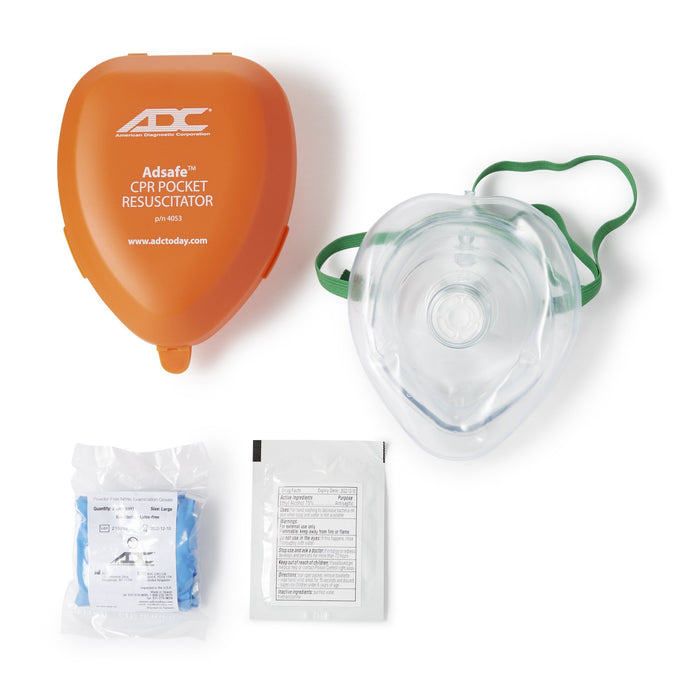 American Diagnostic Corp-4053 CPR Resuscitation Mask Adsafe