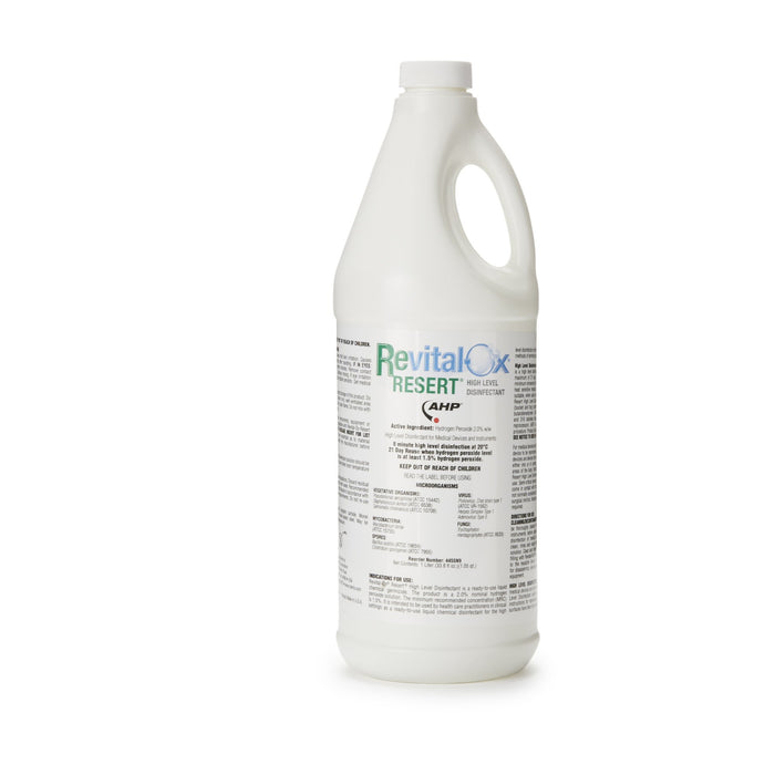 Steris-4455N9 Hydrogen Peroxide High-Level Disinfectant Revital-Ox RESERT RTU Liquid 1 Liter Bottle Max 21 Day Reuse