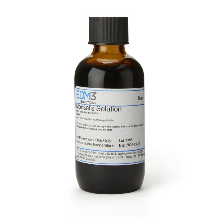 EDM 3 LLC-400490 Monsel's Solution (Ferric Subsulfate) EDM3 2 oz.