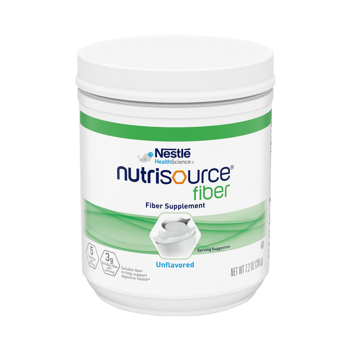 Nestle Healthcare Nutrition-10043900975518 Oral Supplement Nutrisource Fiber Unflavored Powder 7.2 oz. Canister