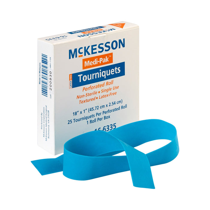 McKesson-16-6335 Tourniquet Strap 18 Inch Length Rolled and Banded
