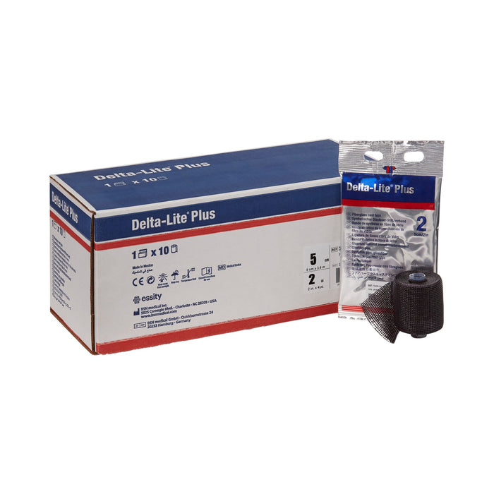 BSN Medical-7345845 Cast Tape Delta-Lite Plus 2 Inch X 12 Foot Fiberglass / Resin Black