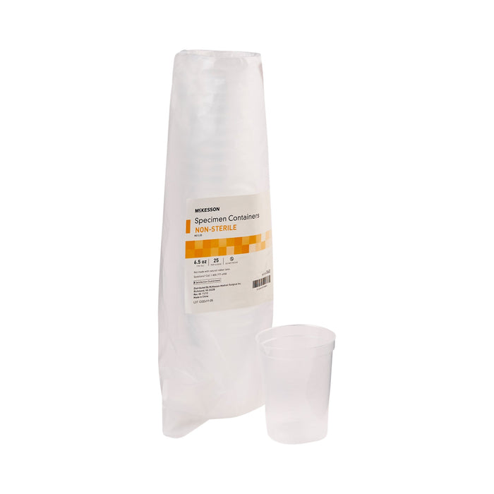 McKesson-560 Specimen Container 192 mL (6.5 oz.) Without Closure NonSterile