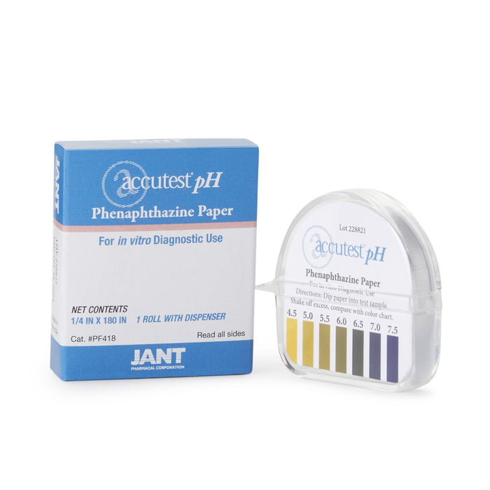 Jant Pharmacal Corporation-PF418 pH Paper in Dispenser Accutest pH 4.5 to 7.5