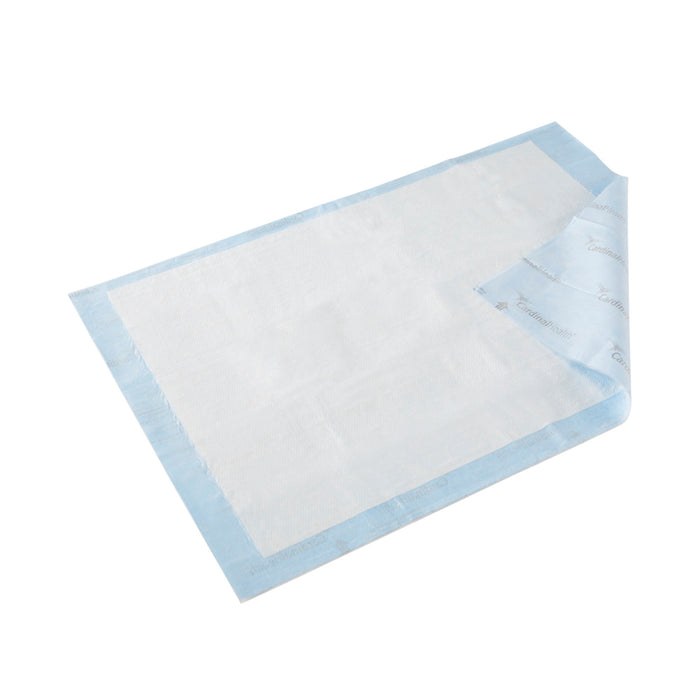 Cardinal-P2336C Low Air Loss Positioning Underpad Wings Quilted Premium Comfort 23 X 36 Inch Disposable Airlaid Heavy Absorbency