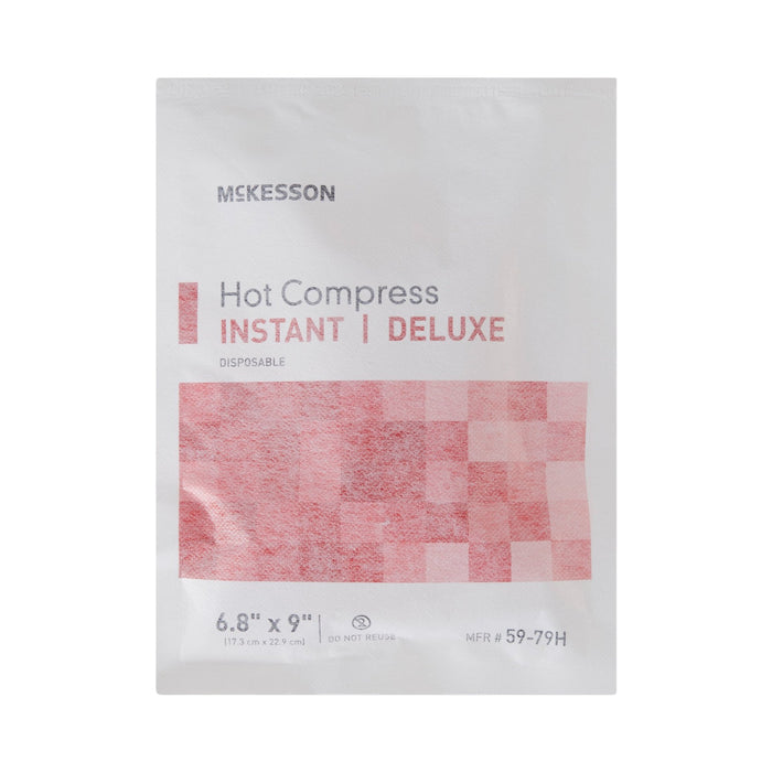 McKesson-59-79H Instant Hot Pack General Purpose Large Soft Cloth Cover Disposable