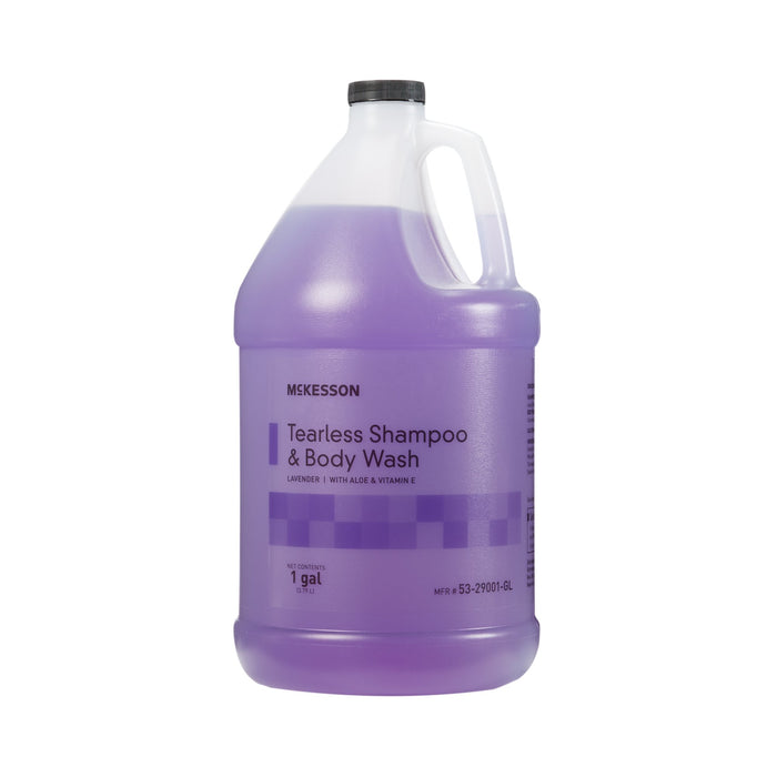 McKesson-53-29001-GL Tearless Shampoo and Body Wash 1 gal. Jug Lavender Scent