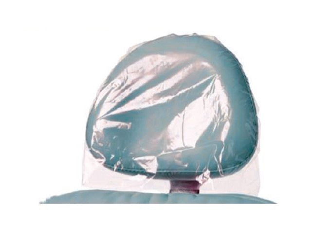 3D Green Biodegradable Headrest Covers Clear Box/250