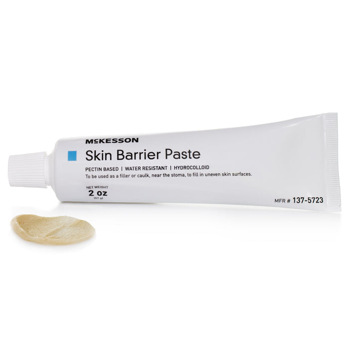 McKesson-137-5723 Ostomy Barrier Paste 2 oz. Tube, Pectin-Based, Protective Skin Barrier