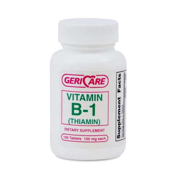 McKesson-851-01-GCP Vitamin Supplement Geri-Care 100 mg Strength Tablet 100 per Bottle