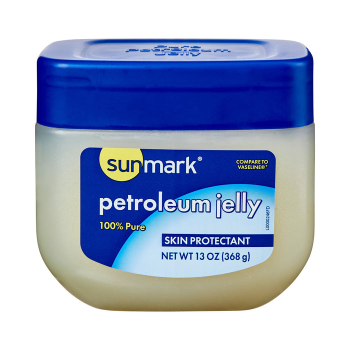 McKesson-01093905044 Petroleum Jelly sunmark 13 oz. Jar NonSterile