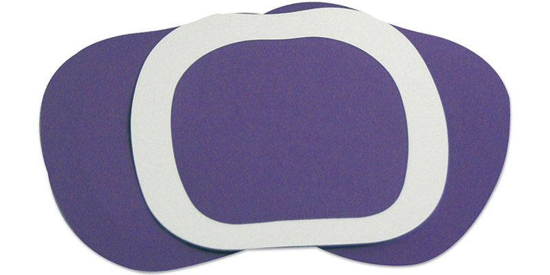 Hygenic Flexi Dental Dam Framed Non- Latex 3.91"x4.12" Medium Purple Box/20