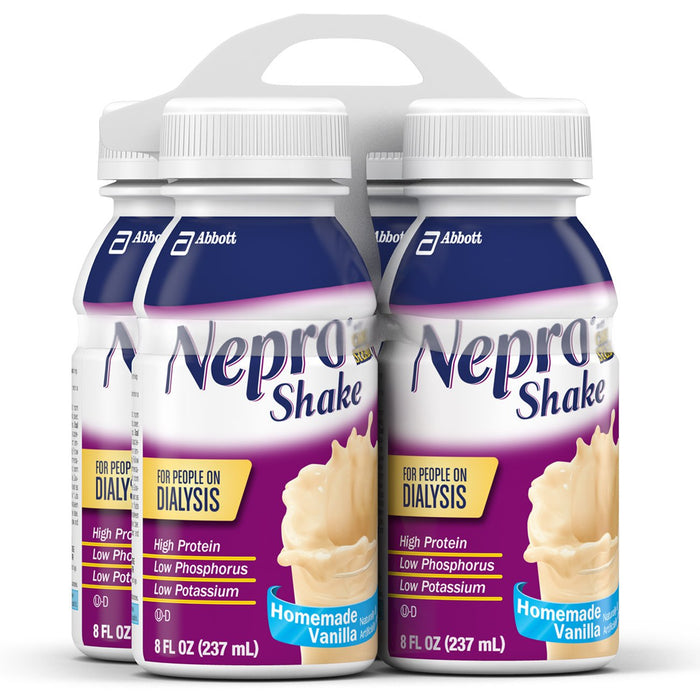 Abbott Nutrition-63176 Oral Supplement / Tube Feeding Formula Nepro with Carbsteady Vanilla Flavor Ready to Use 8 oz. Bottle