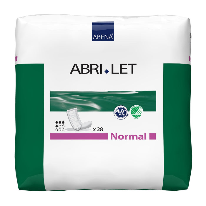 Abena North America-300216 Incontinence Booster Pad Abri-Let Normal 4 X 15 Inch Moderate Absorbency Fluff / Polymer Core One Size Fits Most Adult Unisex Disposable