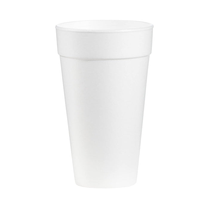RJ Schinner Co-20C18 Drinking Cup WinCup 20 oz. White Styrofoam Disposable