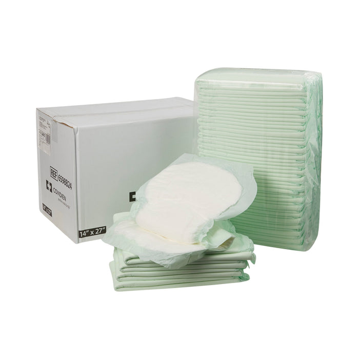 Cardinal-6598B24- Incontinence Liner Wings 14 X 27 Inch Moderate Absorbency Polymer Core One Size Fits Most Adult Unisex Disposable