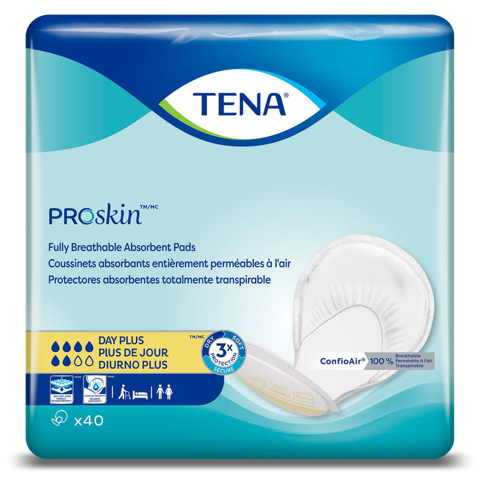 Essity HMS North America Inc-62618 Incontinence Liner TENA ProSkin Day Plus 24 Inch Length Heavy Absorbency Dry-Fast Core One Size Fits Most Adult Unisex Disposable
