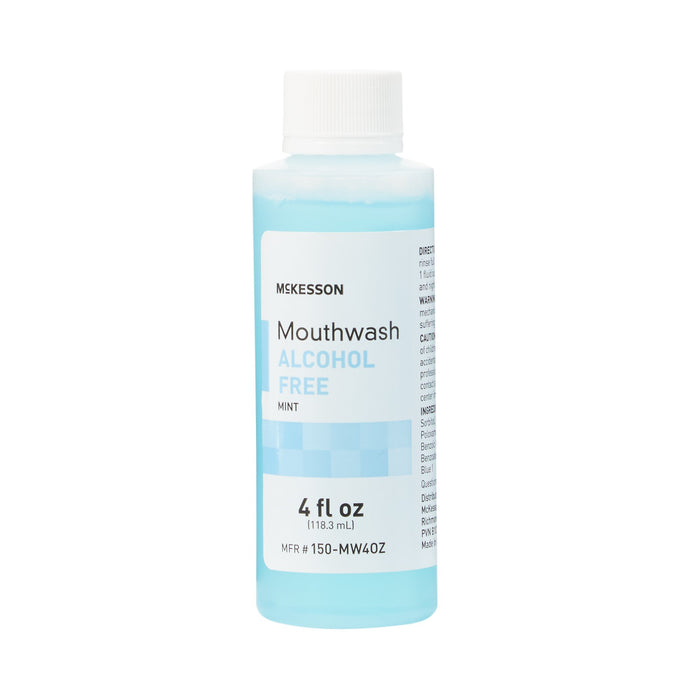 McKesson-150-MW4OZ Mouthwash 4 oz. Mint Flavor