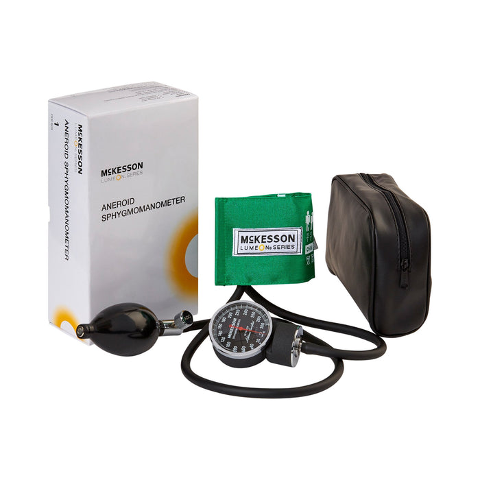 McKesson-01-720-9CGRGM Aneroid Sphygmomanometer Unit LUMEON 2-Tubes Manual Small Cuff