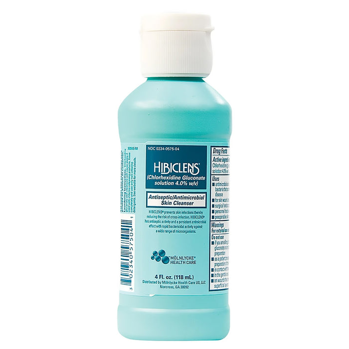 Molnlycke-57504 Antiseptic / Antimicrobial Skin Cleanser Hibiclens 4 oz. Bottle 4% Strength CHG (Chlorhexidine Gluconate) NonSterile