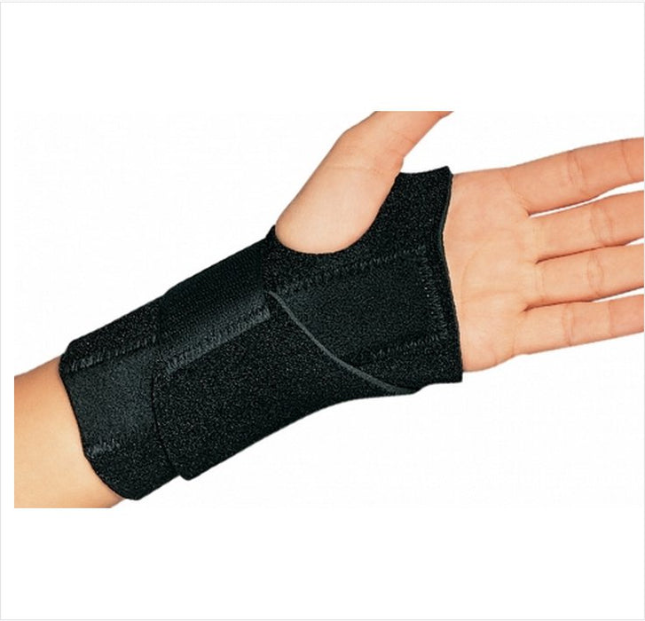 DJO-79-82471 Wrist Brace ProCare Universal Wrist-O-Prene Neoprene Left Hand Black One Size Fits Most