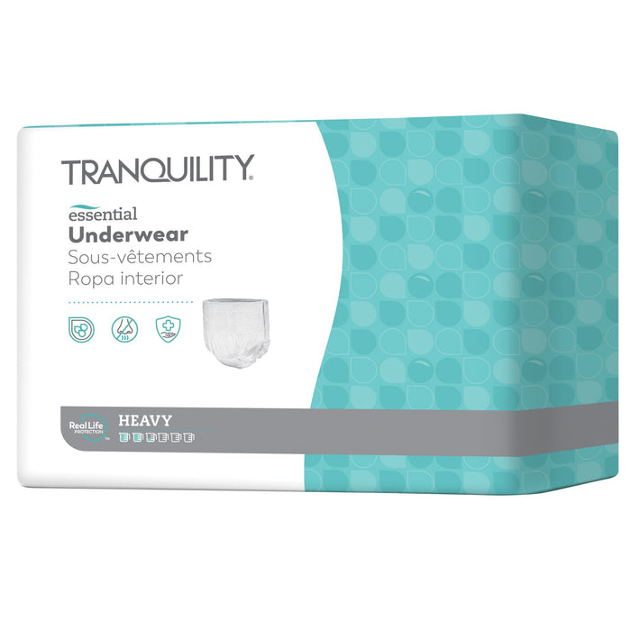 Principle Business Enterprises-2602 Unisex Youth Absorbent Underwear Tranquility Essential Pull On with Tear Away Seams Youth Disposable Heavy Absorbency
