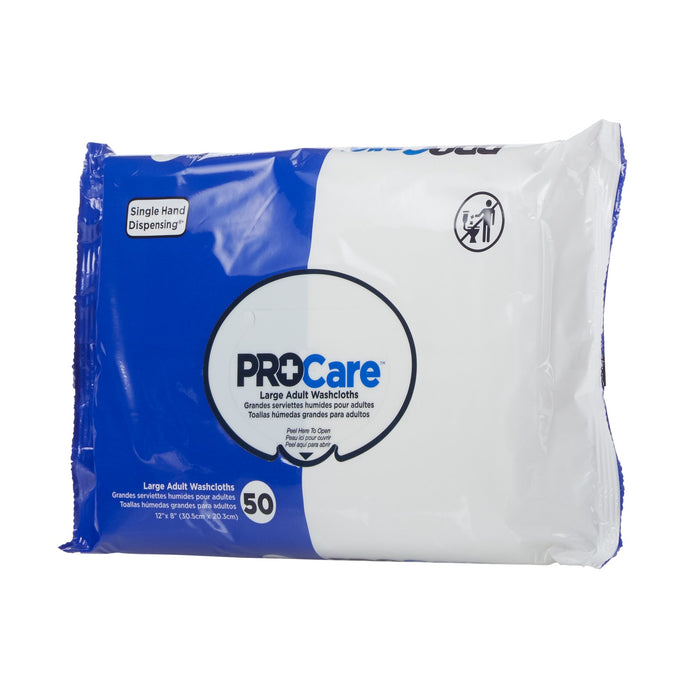 First Quality-CRW-050 Personal Wipe ProCare Soft Pack Aloe / Vitamin E Scented 50 Count