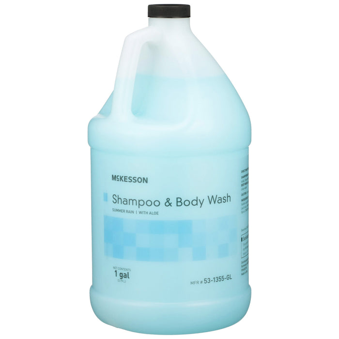 McKesson-53-1355-GL Shampoo and Body Wash 1 gal. Jug Summer Rain Scent