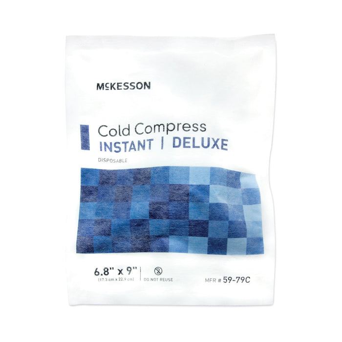 McKesson-59-79C Instant Cold Pack Deluxe General Purpose Large 6-4/5 X 9 Inch Fabric / Ammonium Nitrate / Water Disposable