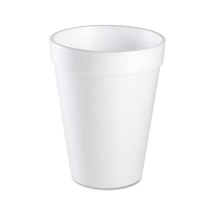 RJ Schinner Co-C1618 Drinking Cup WinCup 16 oz. White Styrofoam Disposable
