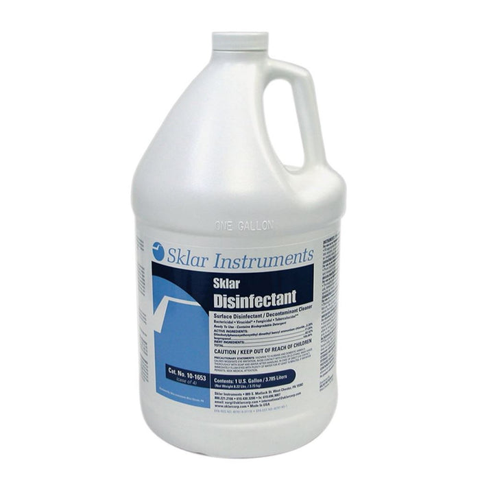 Sklar-10-1653 Sklar Surface Disinfectant Alcohol Based Manual Pour Liquid 1 gal. Jug Alcohol Scent NonSterile