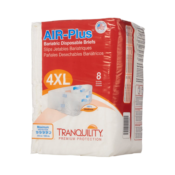 Principle Business Enterprises-2195 Unisex Adult Incontinence Brief Tranquility AIR-Plus Bariatric 4 to 5X-Large Disposable Heavy Absorbency