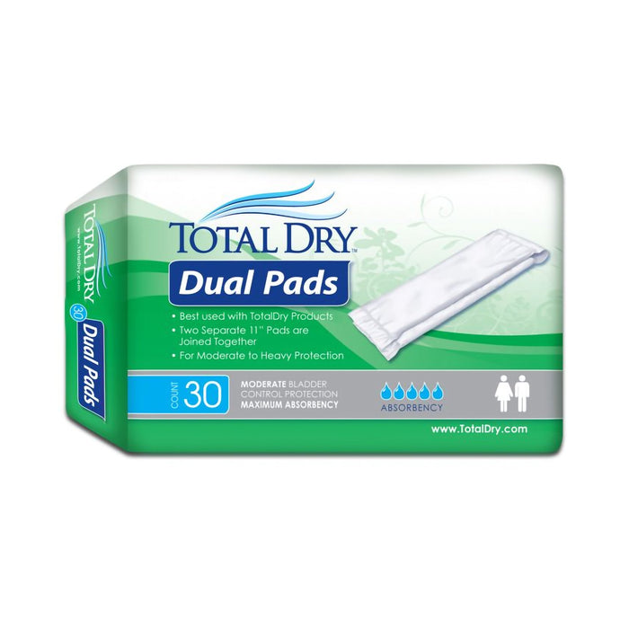 Secure Personal Care Products-SP1911 Incontinence Liner TotalDry 11 Inch Length Moderate Absorbency One Size Fits Most Adult Unisex Disposable