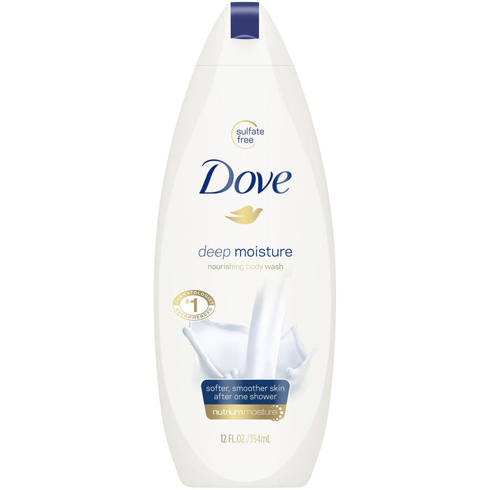 Unilever-01111112412 Body Wash Dove Deep Moisture Liquid 12 oz. Bottle Scented