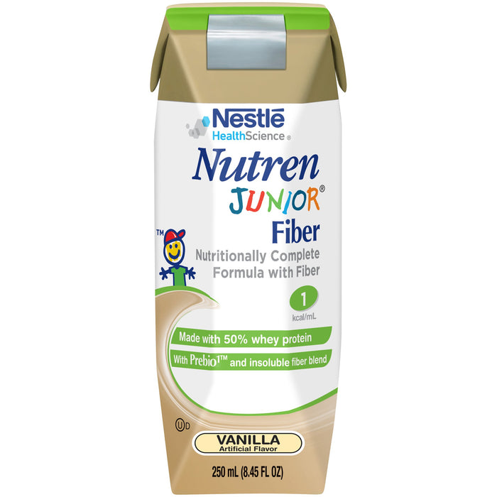 Nestle Healthcare Nutrition-9871616063 Pediatric Oral Supplement / Tube Feeding Formula Nutren Junior Vanilla Flavor 8.45 oz. Tetra Prisma Ready to Use