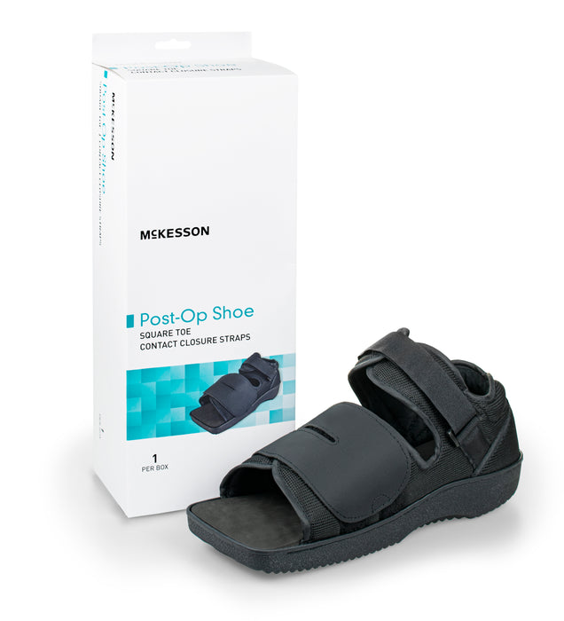McKesson-155-79-81233 Post-Op Shoe Small Unisex Black