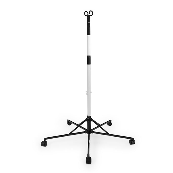 Sharps Compliance-30006-006 IV Stand Floor Stand Pitch-It Sr 2-Hook 5 Caster