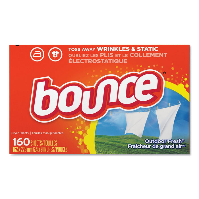 Lagasse-PGC80168CT Dryer Sheet Bounce 9 X 11 Inch Box Sheet Outdoor Fresh Scent