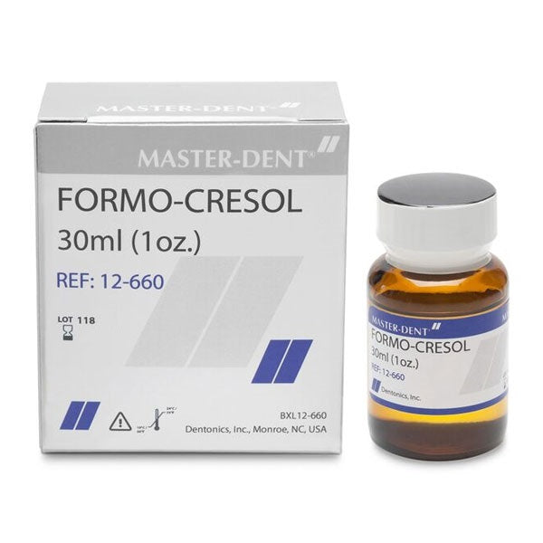 Master-Dent Formo-Cresol Endodontic Root Canal Pulp Necrotic Treatment