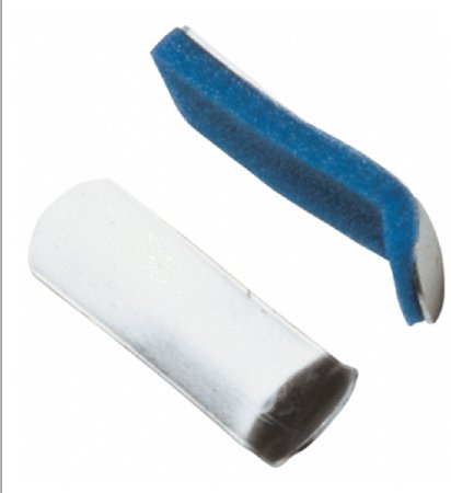 DJO-79-71927 Finger Splint ProCare Large Without Fastening Left or Right Hand Blue / Silver