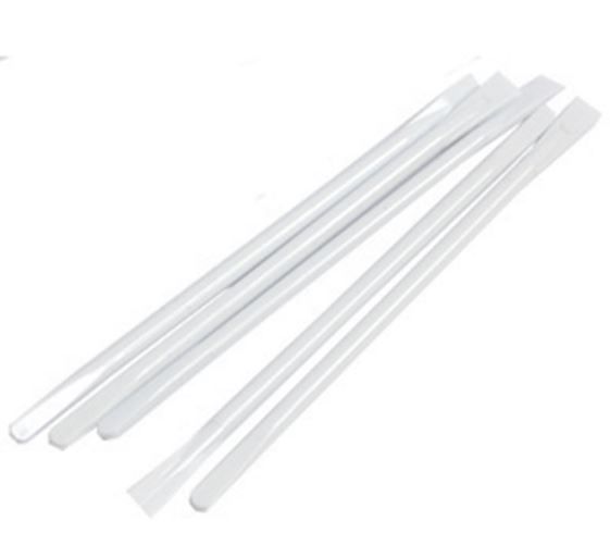 3D Plastic Mixing Sticks Disposable White Pkg/100