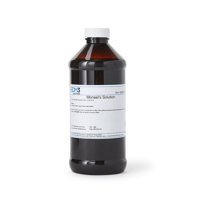 EDM 3 LLC-400500 Monsel's Solution (Ferric Subsulfate) EDM3 16 oz.
