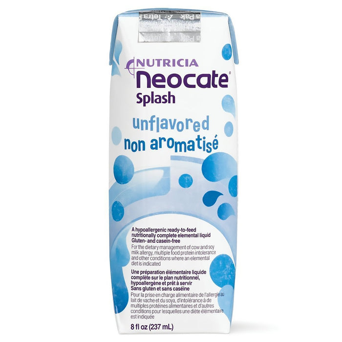 Nutricia North America-111394 Pediatric Oral Supplement / Tube Feeding Formula Neocate Splash Unflavored 8 oz. Carton Ready to Use