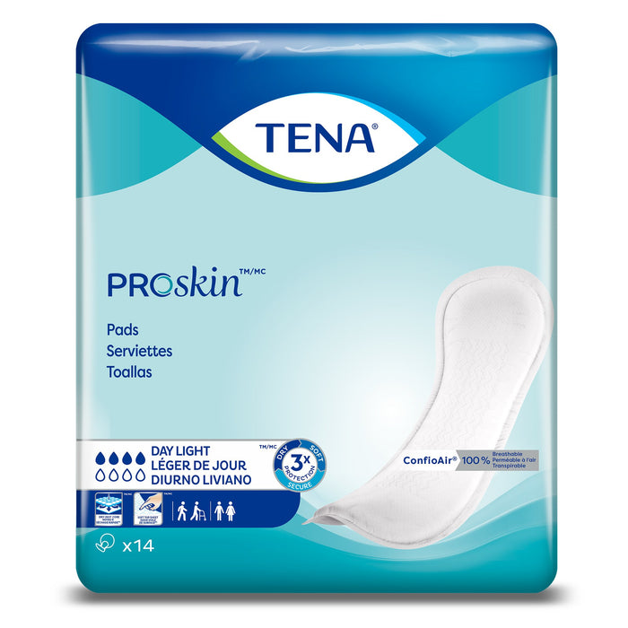Essity HMS North America Inc-62326 Incontinence Liner TENA ProSkin Day Light 13 Inch Length Moderate Absorbency Dry-Fast Core One Size Fits Most Adult Unisex Disposable