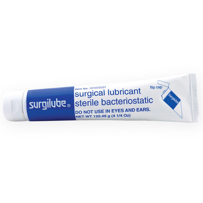 HR Pharmaceuticals-281020537 Lubricating Jelly - Carbomer free Surgilube 4.25 oz. Tube Sterile