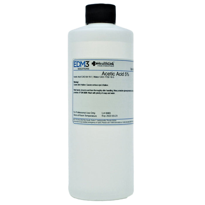 EDM 3 LLC-400450 Chemistry Reagent Acetic Acid ACS Grade 5% 16 oz.