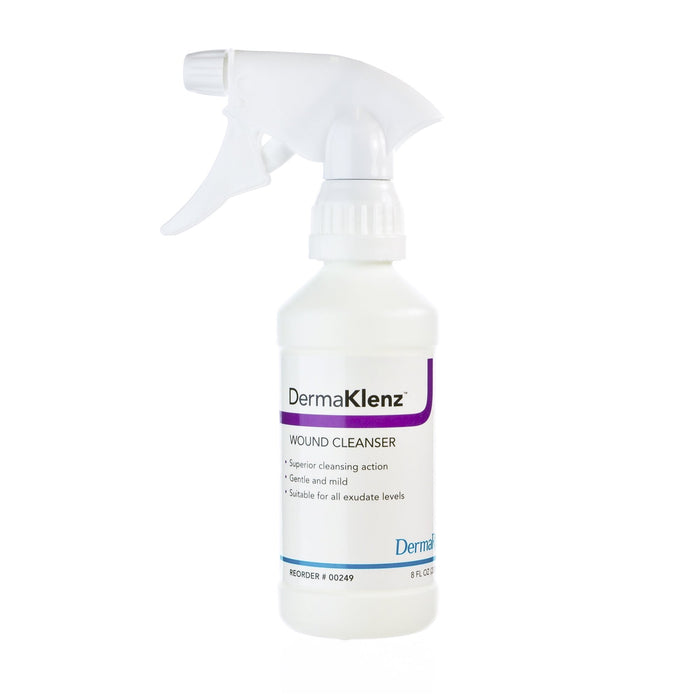 DermaRite Industries-00249 Wound Cleanser DermaKlenz 8 oz. Spray Bottle NonSterile