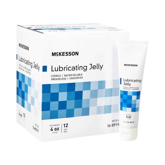 McKesson-16-8919 Lubricating Jelly 4 oz. Tube Sterile