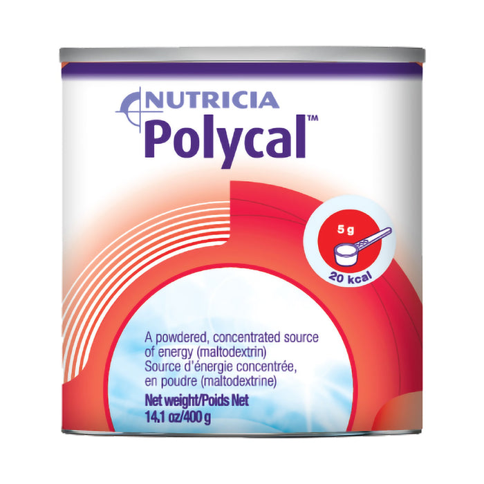 Nutricia North America-89461 Oral Supplement PolyCal Unflavored Powder 400 Gram Canister